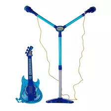 Microfono Pie Doble Guitarra Luz 6aa