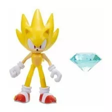 Figura De Acción Super Sonic Con Esmeralda Del Caos