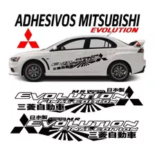 Sticker Adhesivo Personalizado Para Auto Mitsubishi Lancer