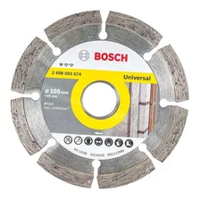 Disco Diamantado Segmentado 105mm - 2608603674000 Bosch Cor Prateado