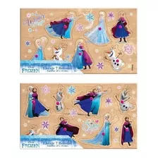 Juego Encaje 7 Botones Chico Frozen 2 Mo