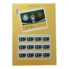 Brasil 2021 Pb 192 Selo Personalizado Palmeiras Copa Rio 51