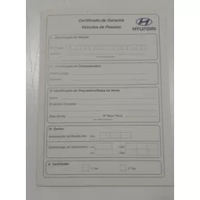 Manual De Garantia E Revisões Hyundai Azera/i30/ix35 Novo