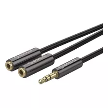 Cable Splitter Escucha Audio Con 2 Audífonos 3.5mm Trs Orico