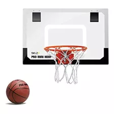 Mini Aro De Baloncesto Sklz Pro Con Pelota, Estándar (18 X 1