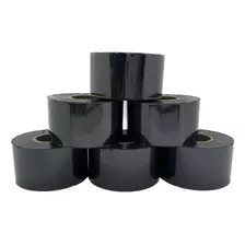 Ribbon Fita P/ Datador Hot Stamp Hs30 Preto 25mm X 122m 6 Un