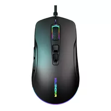 Mouse Gamer Monster Rgb Gaming Kmh5-mbk