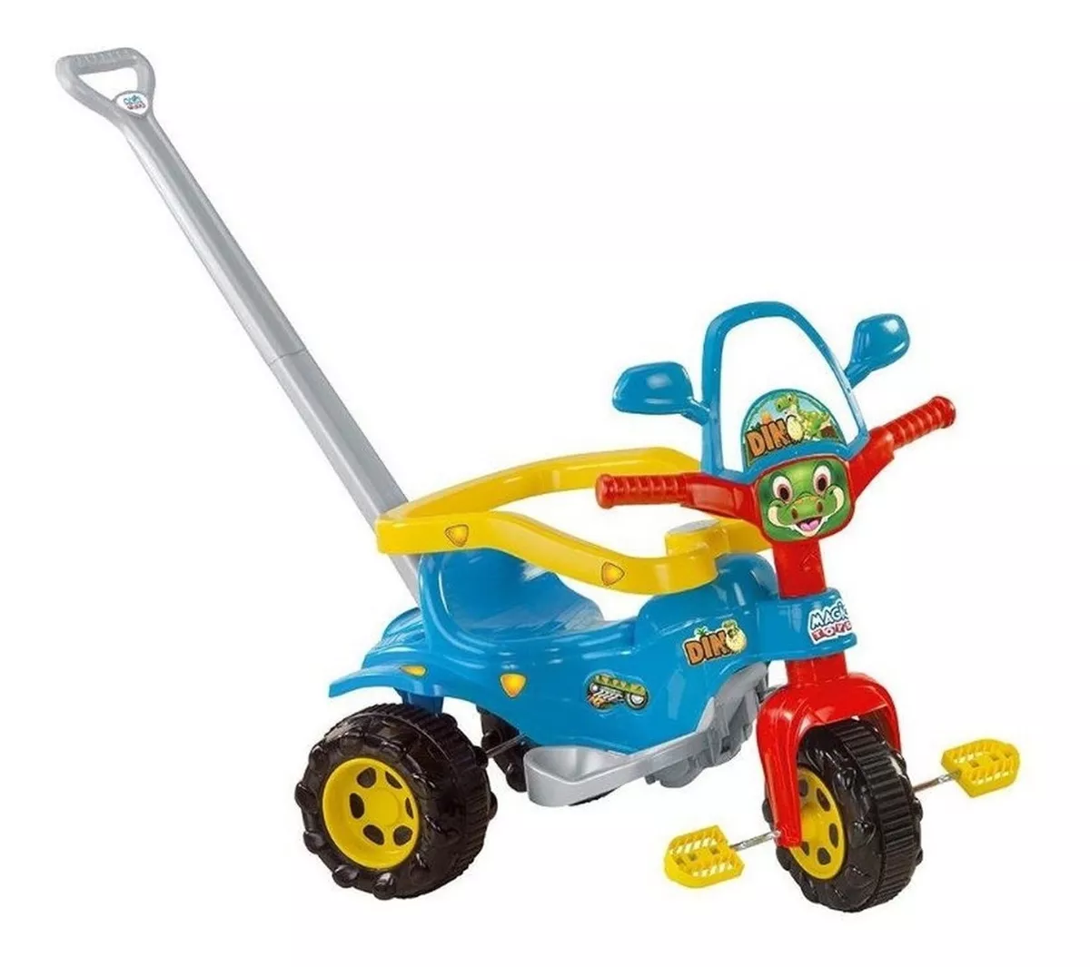 Triciclo Magic Toys Tico-tico Dino Azul-celeste