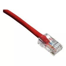 Axiom 25ft Cat6 550mhz Parche Cable No Arranqueado (rojo)