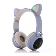 Audífonos Led Con Bluetooth Con Oreja De Gato