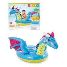 Flotador De Dragon Mystical Intex 2mts 