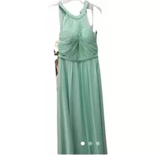 Precioso Vestido Verde Menta Talla M