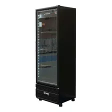 Cervejeira 450 Litros Luxo Preta Imbera Vertical 220v Cor Preto