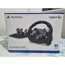 Volante Logitech G29 Driving Force Para Ps5, Ps4, Ps3 E Pc C