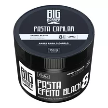 Pasta Capilar Efeito Black Big Barber 150g Level 8 Efeito Extra Forte Pigmentada Profissional