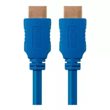 Cable Hdmi 2.0b Premium Monoprice 4k Hdr 18 Gbp 3 Mts Azul