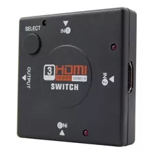 Switch Divisor 4 Portas Hdmi 1.4 1080p Full Hd 3d 4k