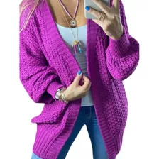 Casaquinh Kimono Cardigan Femi Blusa De Frio La Trico Sueter