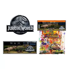  Kit Imprimiblejurassic World Cotillón Cumpleaños Editable