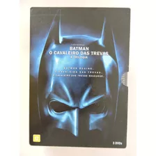Box Dvd Batman O Cavaleiro Das Trevas A Trilogia