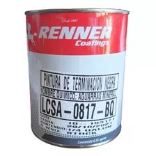 Esmalte Triple Accion Renner Negro 1/4 Gl | Pinturas