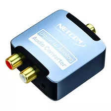 Convertidor De Audio Coaxial Y Óptico A Analógico Rca Netcom