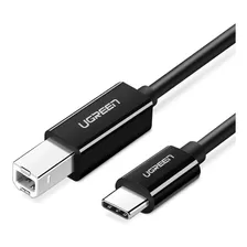 Cabo Impressora Scanner Usb C 2 Metros Para Usb B Ugreen