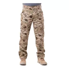 Calça Militar Cronos 08 Bolsos Reforçada Camuflada Rip Stop