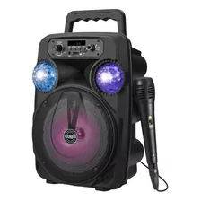 Speaker Cabina De Sonido 10w Disco Ball Con Luces Led 