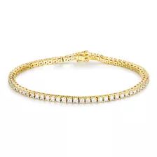 Pulseira Riviera Feminina Masculina Luxo Banhada A Ouro 18k 