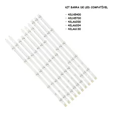 Kit Barra Led Compatível 42ln5400 42ln5700 42la6130 42la6200