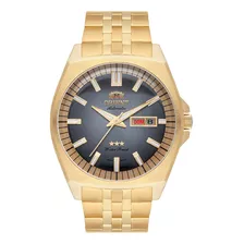 Relógio Orient Dourado Masculino F49gg010 G1kx
