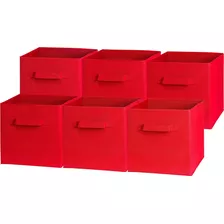 6 Paquetes De Simplehouseware Foldable Cube Storage Bin...
