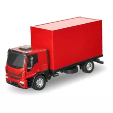 Caminhão Iveco Tector Baú Vermelho Usual - 451