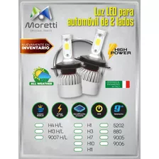 Kit Faros Led H1 8000 Lumenes: Par Focos Led P/auto Moretti