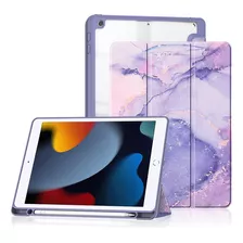 Funda Inteligente Para iPad 9, 8, 7, 10, 10 Pulgadas, Ranura