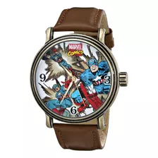 W The Avengers Captain America Reloj Analógico De Cuarzo M.