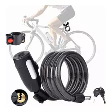 Candado De Cable Cadena Seguridad Para Bici O Moto 1.5m 