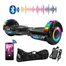 Patineta Scooter Electrica Hoverboard Luz Rgb Parlante