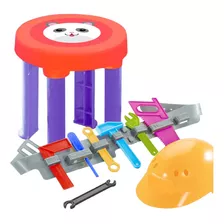 Juego De Silla Y Herramientas Infantil Comodito Service