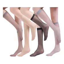 Pack 10 Pares Calcetines Panty Larga Mujer