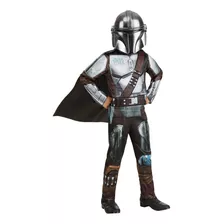 Disfraz De Mandalorian Up Para Niños De Star Wars, Disfraz D