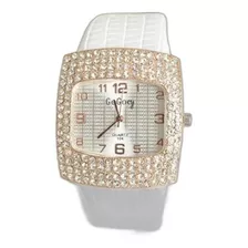 Relógio Feminino Crystal Luxo Importado Pronta Entrega 
