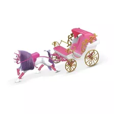 Carruagem Real Para Princesa Barbie Rosa - Lider Brinquedos