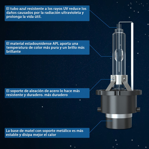 D2s Hid Xenn Faro + 9006 Led Kit De Luz Antiniebla 6000k . Foto 7