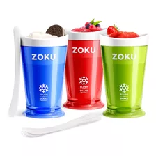 Zoku Maquina Original De Granizado Y Batidos, Paquete De 3 T