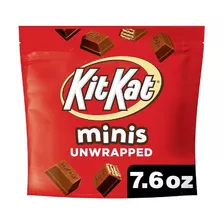 Kitkat Minis, Galletas Wafer Cubiertas De Chocolate 215 Gr