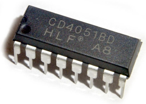 Cd4051  Single 8-channel Analog Multiplexer /demux