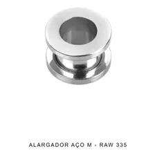 Alargador De Aço Tamanhos1,6 Á 28mm Par