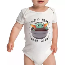 Body Baby Star Wars Fofinho Bebê Frases Engraçadas Branco